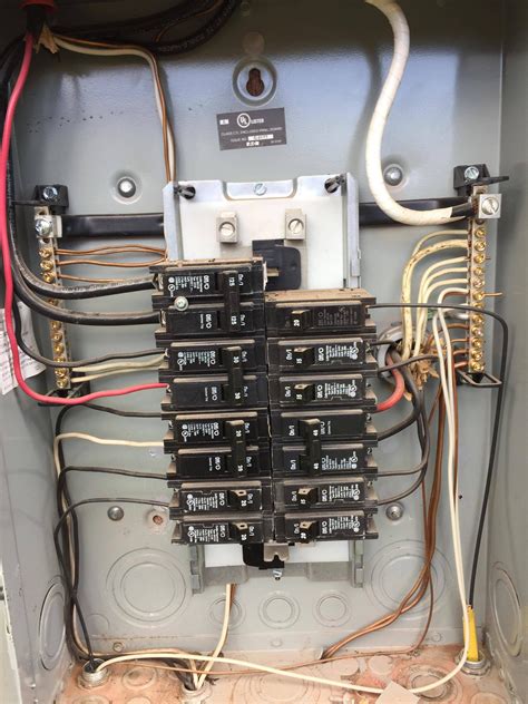 wiring romex to breaker box